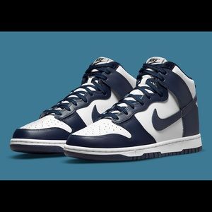 Size 8 - Nike Dunk High Midnight Navy 2021